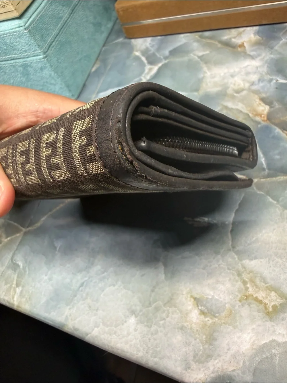 Vintage Fendi Zucchino Wallet